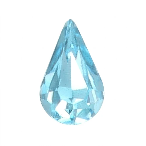Poire PureCrystal 4328 10x6 mm Aquamarine