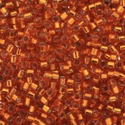 Miyuki Delica 11/0 DB0045 - Silver Lined Orange x8g
