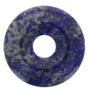Donuts 30 mm pierre gemme - Lapis lazuli x1