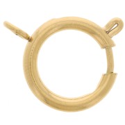 Fermoir à ressort 16 mm en Acier inoxydable 304L Doré x1|raw }}