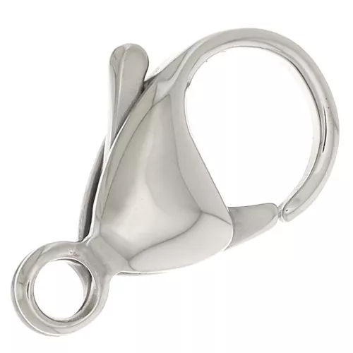 Fermoir mousqueton 20 mm en Acier inoxydable 316L x1