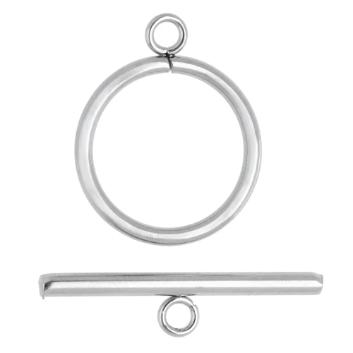 Fermoir T 20 mm - Acier inoxydable 304L x1