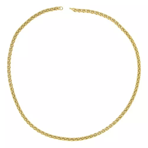 Chaîne maille Palmier 4.5 mm en Acier inoxydable 304 Doré x50cm