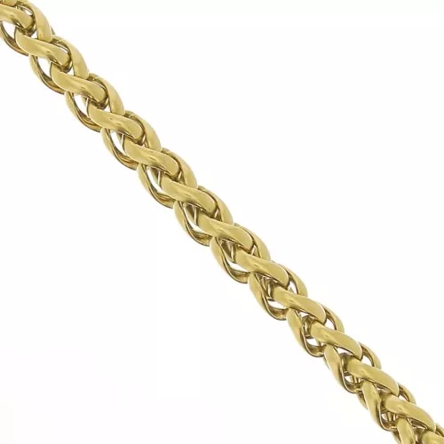 Chaîne maille Palmier 7.8 mm en Acier inoxydable 304 Doré x50cm