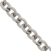 Chaîne maille Forçat 11.9 mm en Acier inoxydable 316L x50cm