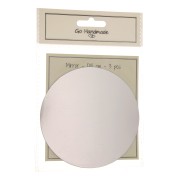Set de 3 miroirs souples rond 10 cm - pour la fabrication de jouets d'enfants|raw }}