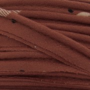 Passepoil Viscose Atelier Brunette 10 mm Seed Chestnut x1m