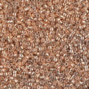 Miyuki Delica 11/0 DB0411 - Galvanized Apricot Gold x100g
