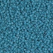 Miyuki Delica 11/0 DB0798 - Dyed Semi Mat Opaque Capri Blue x100g