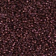 Miyuki Delica 11/0 DB0012 - Dark Raspberry Metallic - paquet de 100g