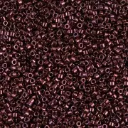 Miyuki Delica 11/0 DB0012 - Metallic Dark Raspberry - paquet de 100g