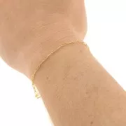 Chaîne maille Fantaisie 1.85 mm en Gold filled (or laminé) x50cm