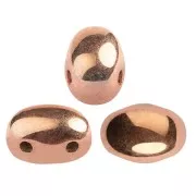 Perles en verre Samos® par Puca® 7x5 mm - Full Capri Gold x10g