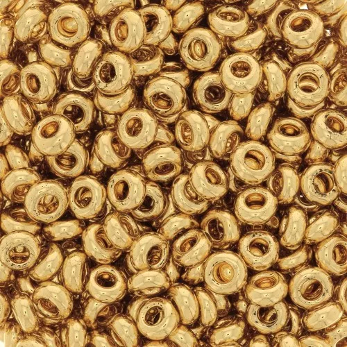 Rocaille Toho Demi Round 6/0 TO6RDR0712 - 24K Gold Plated x5g