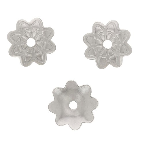 Coupelles travaillées 7 mm - Acier inoxydable 304 x10