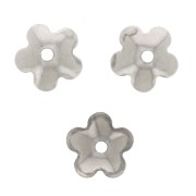 Coupelles fleurs 6 mm - Acier inoxydable 304 x10