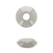 Perles rondelles 5x2 mm - Acier inoxydable x10