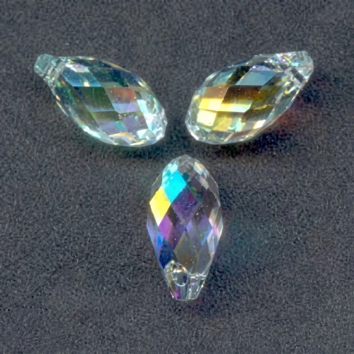 Gouttes PureCrystal 6010 11x5.5 mm Crystal AB x4