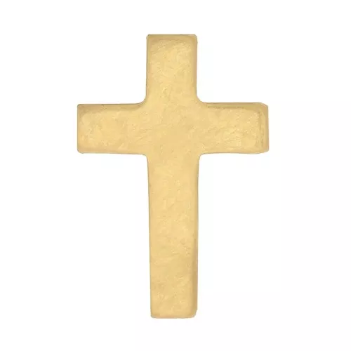 Élément croix à coller 6x3.5 mm - Gold filled (or laminé) x1