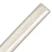 Cuir Regaliz 10x7 mm Light Silver x30cm