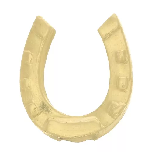 Élément fer à cheval à coller 10x9 mm - Gold filled (or laminé) x1