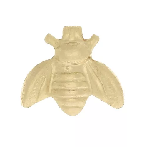 Élément abeille à coller 5.5x6 mm - Gold filled (or laminé)  x1