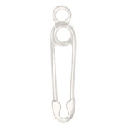 Breloque épingle à nourrice 16x3.5 mm - Argent 925 x1|raw }}