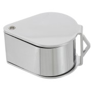 Loupe Triplet grossissement x10 - 19 mm - Acier x1|raw }}