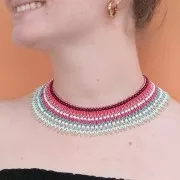 Preciosa Perles rocailles 11/0 2 mm - Terra Métallique - Rose x10g