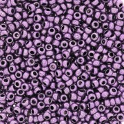 Perles rocailles Preciosa  11/0 2 mm - Terra Métallique - Lilas x20g