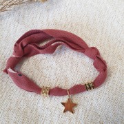 Pendentif étoile 14x12.5 mm - Plaqué or 3 microns x1