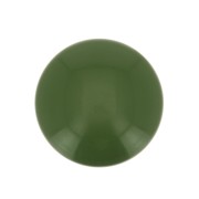 Cabochon rond en résine opaque 10 mm - Olive x1|raw }}