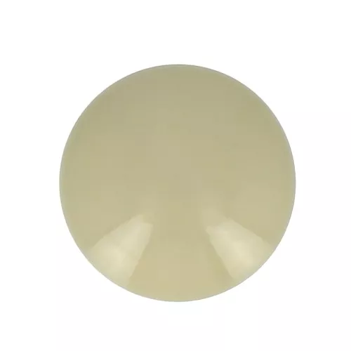 Cabochon rond en résine opaque 10 mm - Vert de gris x1