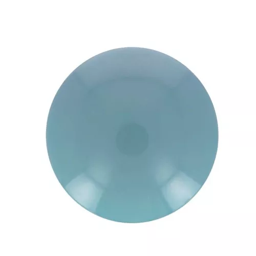 Cabochon rond en résine opaque 10 mm - Bleu x1