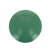 Cabochon rond en résine opaque 10 mm - Vert x1|raw }}