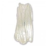 Poussoir pour cuir Regaliz 15x7 mm argenté vieilli x1|raw }}