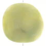 Palet irrégulier en résine 37x39 mm - Vert Tilleul Marbré x1