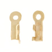 Mini pince lacet 1,2 mm doré à l'or fin x10|raw }}