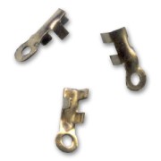 Mini pince lacet 1,2 mm bronze x10