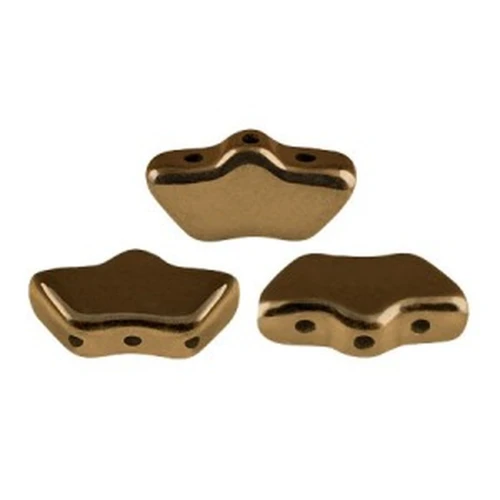 Delos® par Puca® 6x11 mm - Dark Gold Bronze x10g