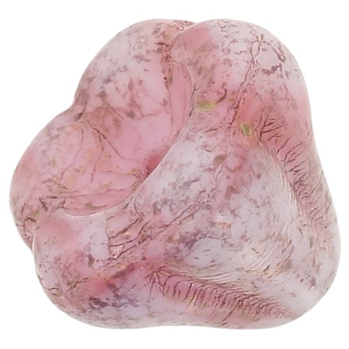 Perles fleurs cloches 10 mm Rosaline x20