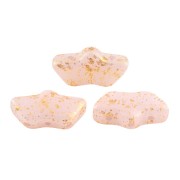 Delos® par Puca® 6x11 mm - Light Rose Opal Gold Splash x10g|raw }}