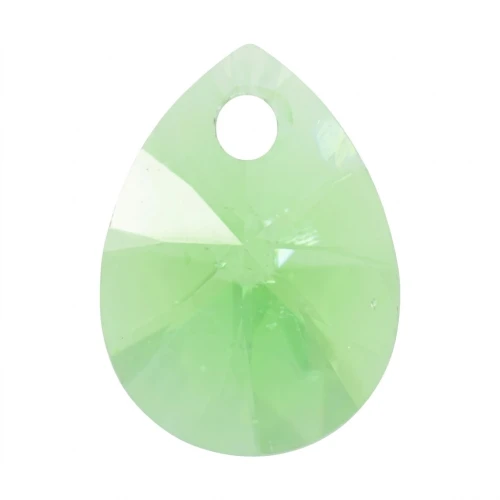 Mini Poire PureCrystal 6128 12 mm Peridot x1