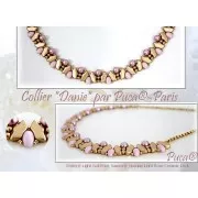 Delos® par Puca® 6x11 mm - Dark Bronze x10g