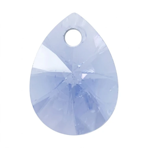 Mini Poire PureCrystal 6128 10 mm Aquamarine x1