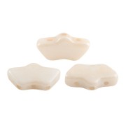 Delos® par Puca® 6x11 mm - Opaque Beige Ceramic Look x10g|raw }}