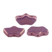Delos® par Puca® 6x11 mm - Opaque Mix Amethyst Gold Ceramic Look x10g|raw }}