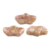 Delos® par Puca® 6x11 mm - Opaque Mix Rose Gold Ceramic Look x10g|raw }}