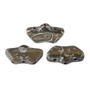 Delos® par Puca® 6x11 mm - Opaque Dark Grey New Picasso x10g|raw }}
