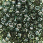 Perles de rocailles Matubo 7/0 - 3.5 mm Aquamarine Celsian x10g